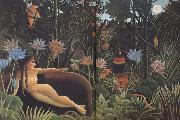 Henri Rousseau The Dream Spain oil painting artist